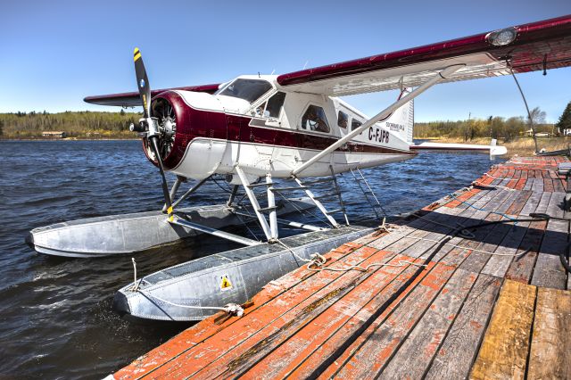 De Havilland Canada DHC-2 Mk1 Beaver (C-FJPB) - One of Cochrane Air’s great looking De Havilland Beavers is seen here sitting at its home base, awaiting assignment. 