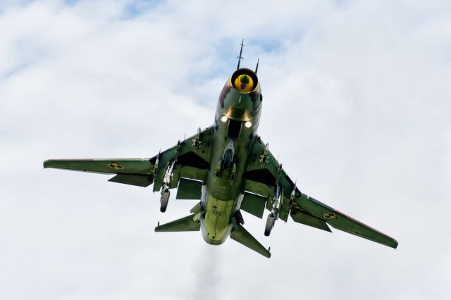 SUKHOI Su-22 — - Polish Air Force SU-22M4 ,in Kleine Brogel Airbase , Belgium , September 2015