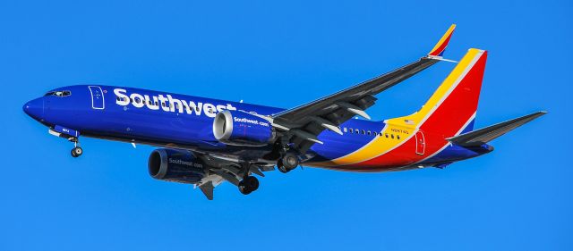 Boeing 737 MAX 8 (N8874Q) - N8874Q Boeing 737 MAX 8 s/n 67919 - Harry Reid International Airport  KLASbr /Photo: TDelCorobr /January 8, 2024