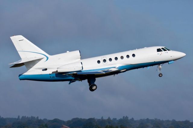 Dassault Falcon 50 (VH-FJQ) - Expecting the new arrival to Bankstown Airport Sydney today Jun 19