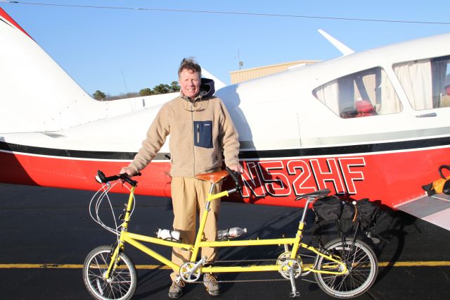 — — - Tandem Bike Friday fits in Aztec!