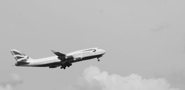 — — - takeoff from LHR