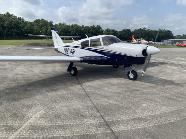 Piper PA-24 Comanche (N8714P) - N8714P on the ramp at Zephyrhills, FL