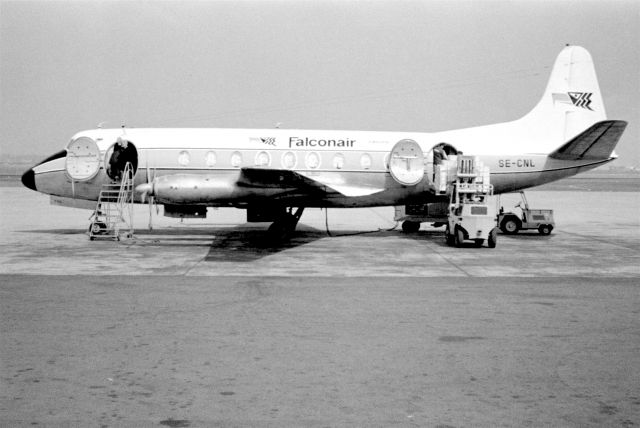 VICKERS Viscount (SE-CNL) - 1967 at Düsseldorf (EDDL)