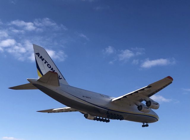 Antonov An-124 Ruslan (UR-82072) - One of my favorite days of spotting! Amazing and fun catch! Runway 1 arrival! 2/13/22.