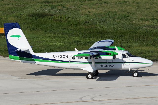 De Havilland Canada Twin Otter (C-FGON) - Divi Divi Air second Otter!!