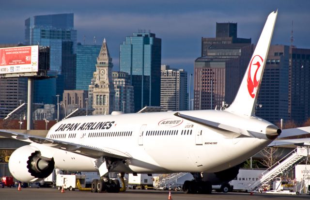 Boeing 787-9 Dreamliner (JA861J) - JAL Dreamliner B787-900 Boston Ma