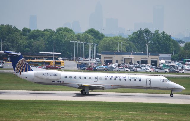 Embraer ERJ-145 (N13995) - Rolling 18C - 5/19/10