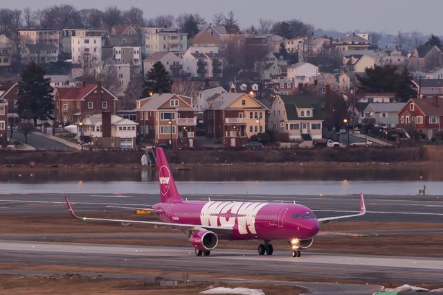 Airbus A321 (TF-MOM) - First flight to the USA