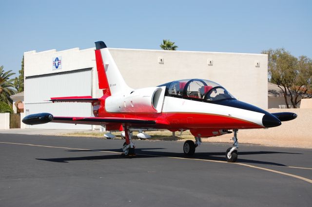 Aero L-39 Albatros (N391ZA) - Red Jet based at Stellar Airpark, Chandler, AZ