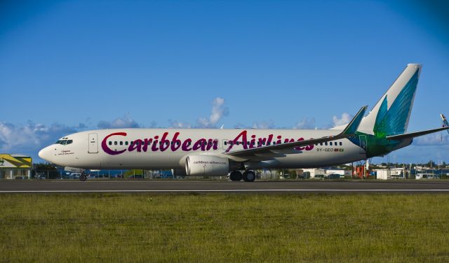 Boeing 737-700 (9Y-GEO) - BOEING 737 8Q8