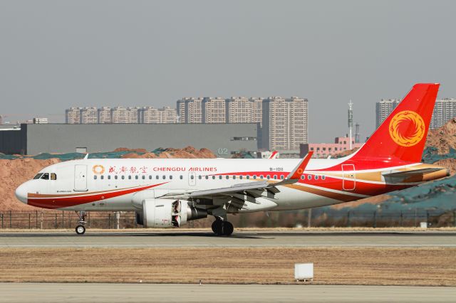 B-1011 — - A319-115(B-1011) Landing