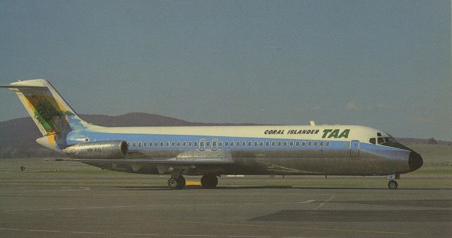 McDonnell Douglas DC-9-30 (VH-TJL) - scanned from postcardbr /TAA