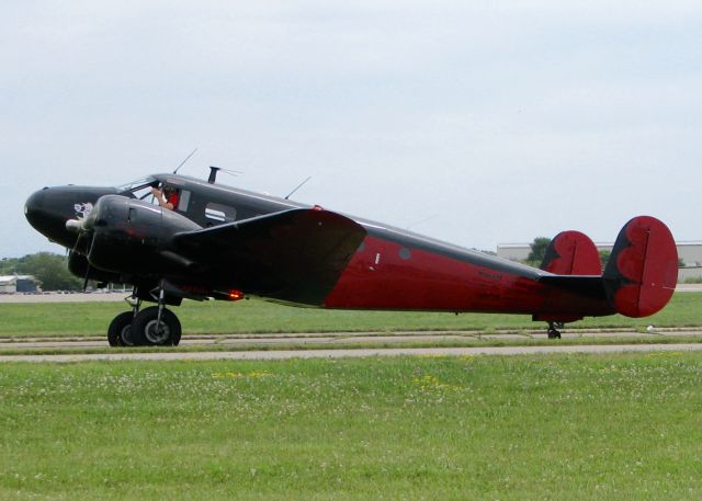 Beechcraft 18 (N9109R) -  At AirVenture.