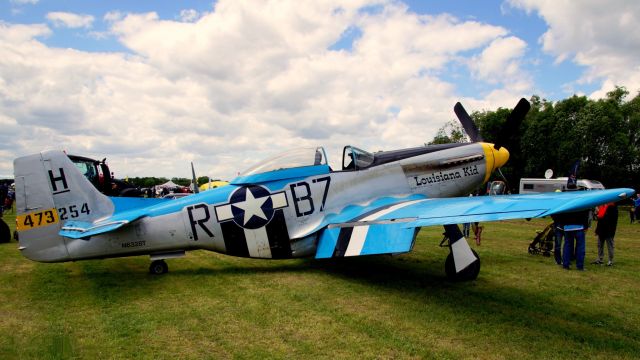 North American P-51 Mustang (N6328T) - Airport Kerwe