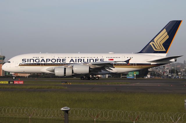 Airbus A380-800 (9V-SKW) - on 31 October 2018