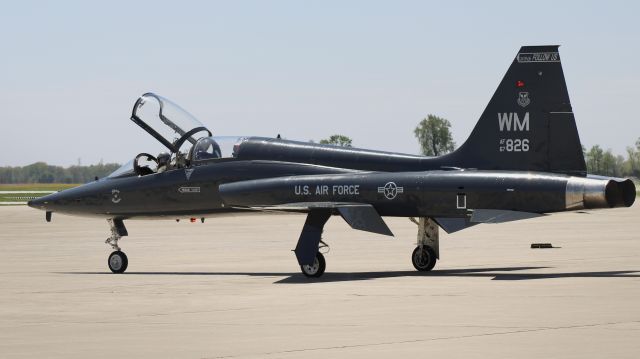 Northrop T-38 Talon (6714286) - “Spirit of Sedalia” (67-14826) taxiing out out to 23 for departure. br /br /This T-38A Talon belongs to the 509th Bomb Wing out of Whiteman AFB, and is used to keep B-2A Spirit pilots proficient. 5/5/23