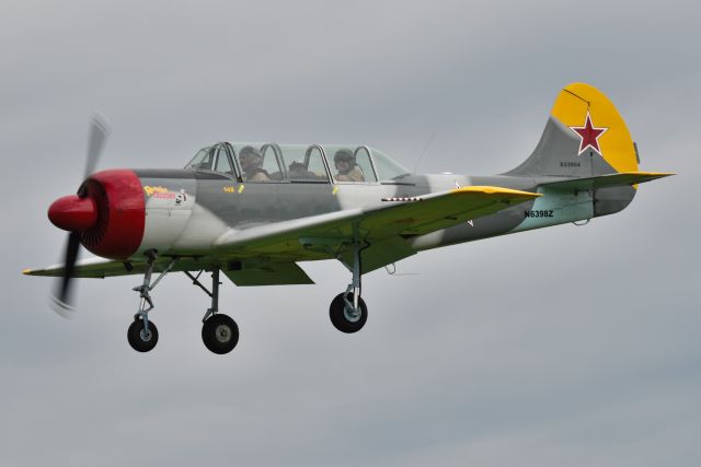 YAKOVLEV Yak-52 (N6398Z) - 09-04-21