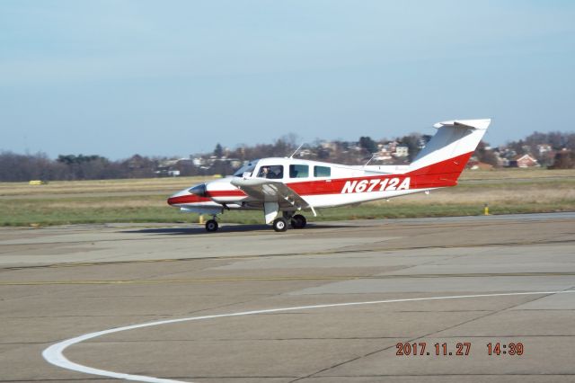 Beechcraft Duchess (N6712A) - Taken on November 27, 2017.