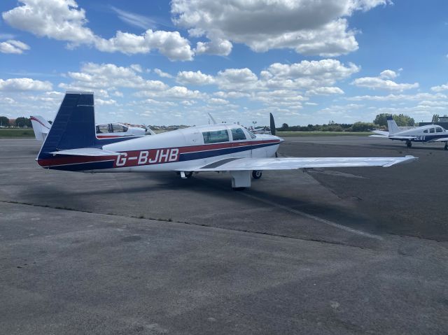 Mooney M-20 (G-BJHB) - 20 JUL 2020