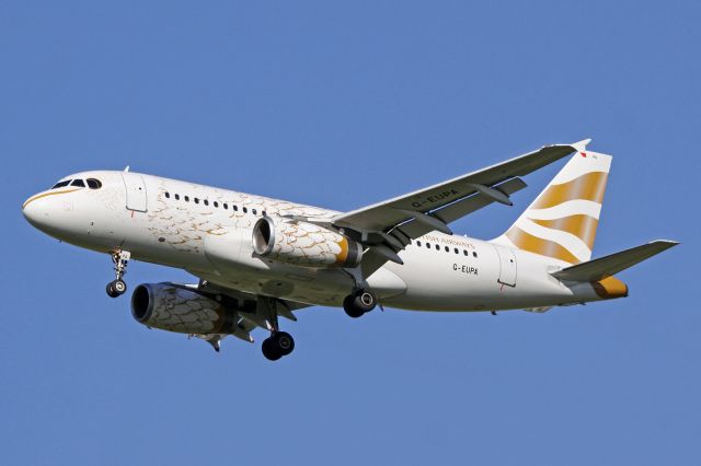 Airbus A319 (G-EUPA) - "Dove" livery