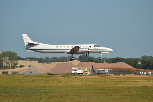 Fairchild Dornier SA-227DC Metro (N430MA) - Landing KFSD - 7-20-12