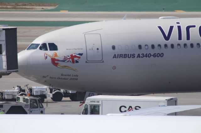 Airbus A340-600 (G-VRED)