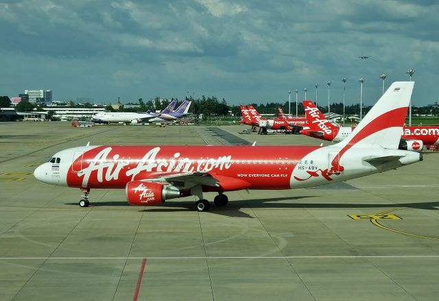 Airbus A320 (HS-ABV) - Taxing at DMK 2016/11/01