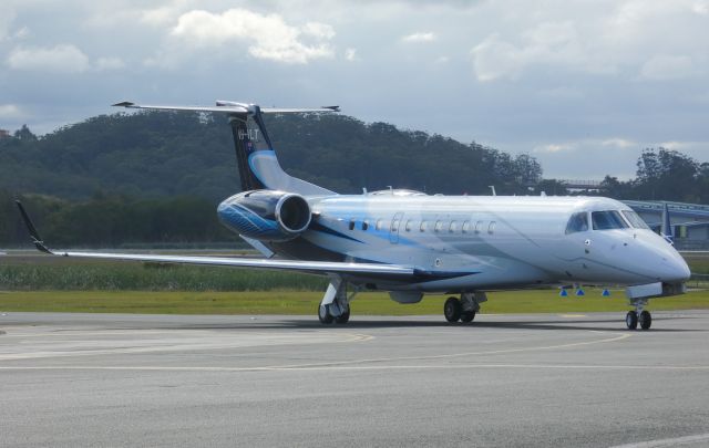Embraer Legacy 600/650 (VH-VLT) - VH-VLT taxiing into Platinum Business Aviation Centre at OOL on Saturday November 2, 2023 carrying Sir Paul McCartney ahead of his show on the Gold Coast later that night. 