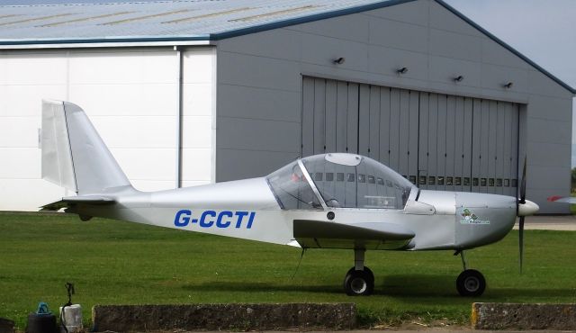 EVEKTOR EV-97 EuroStar (G-CCTI) - Cosmik Aviation EV-(& Eurostar at Sywell 30 Sept 2018