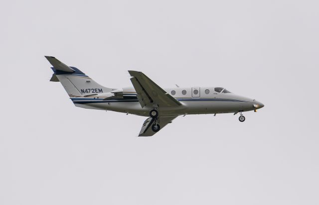 Beechcraft Beechjet (N472EM) - Arriving rwy 2L.