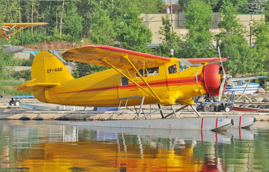 C-FKAO — - With Norseman Park in the background. See other CYRL