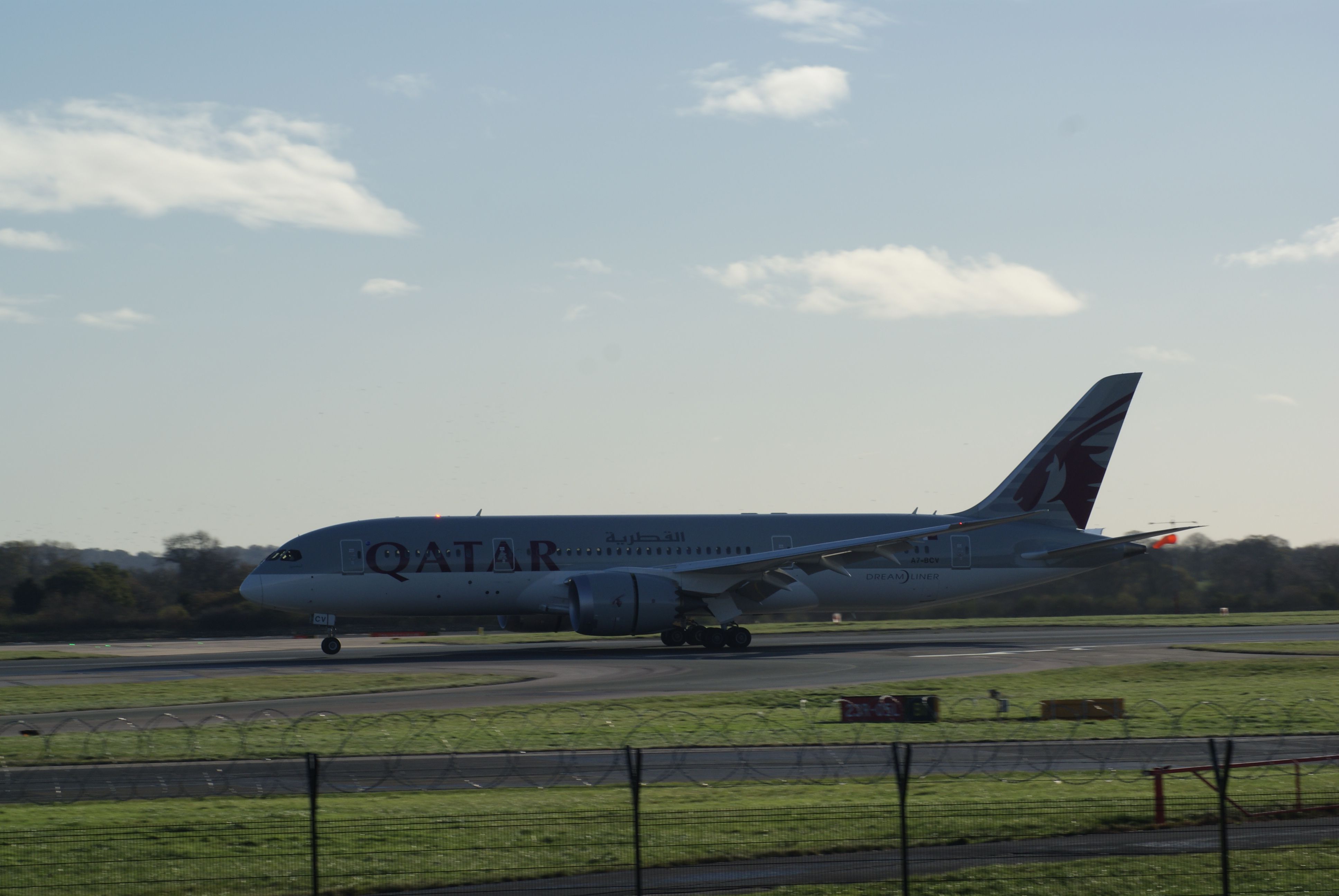 Boeing 787-8 (A7-BCV) - Qatar Airways B787-8 Dreamliner cn38340
