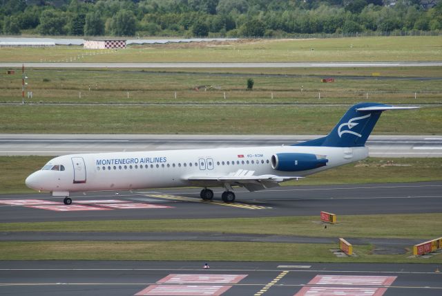 Fokker 100 (4O-AOM) - Montenegro Airlines F100 cn11321