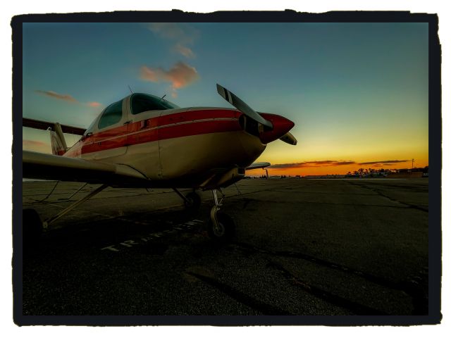 Beechcraft Skipper (N38397) - Sunset post flight 