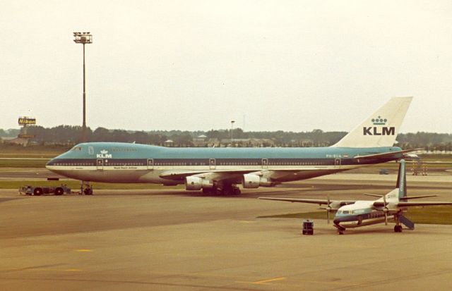 Boeing 747-200 (PH-BUA) - KLM B747-206B cn19922 jun82; to America West Airlines as N531AW