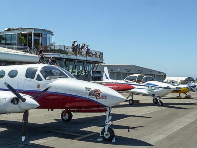 Cessna Chancellor (N55LT) - Santa Monica Airport