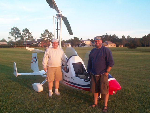 Unknown/Generic Ultralight autogyro (N216MG) - Ken Gregory and Paul Salmon at Sandy Creek Airpark with N216MG in 2006