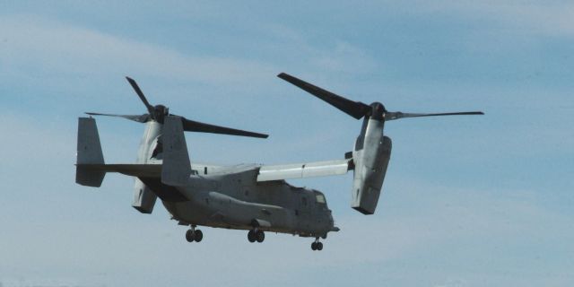 Bell V-22 Osprey — - Back to Mirmar.