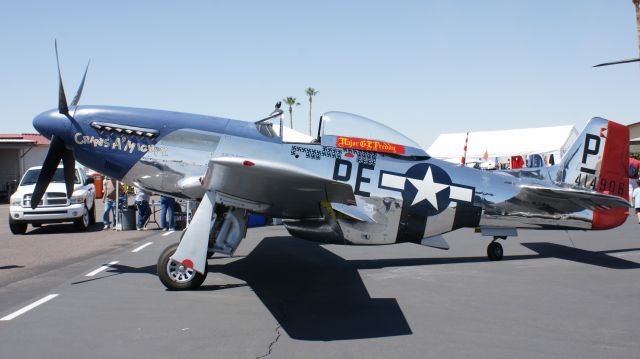 North American P-51 Mustang (NL151BW) - Cripes AMighty at Chandler Airport Days 2011