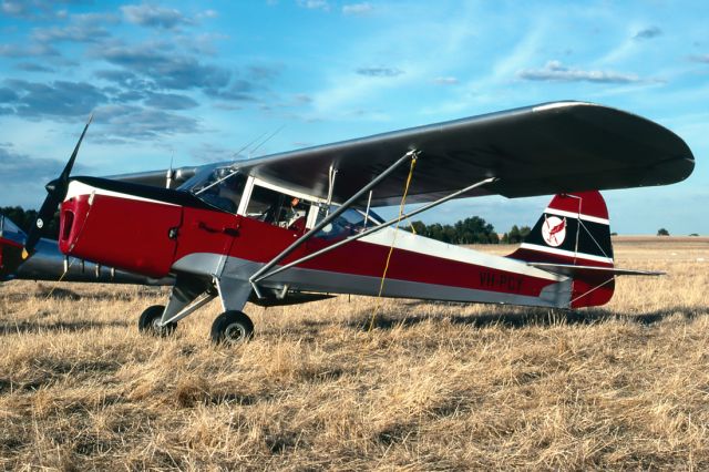 VH-PCY — - AUSTER J-1N ALPHA - REG : VH-PCY (CN 3377) - KYABRAM AIRPORT VIC. AUSTRALIA - YKYB 19/4/1987