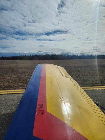 Beechcraft Sundowner (N2370Q) - Ready for takeoff in Caro, Michigan!