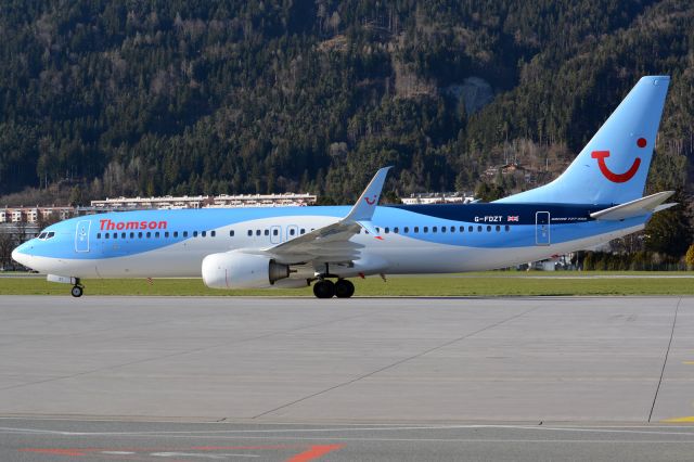 Boeing 737-800 (G-FDZT)