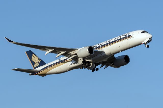 Airbus A350-900 (9V-SHJ) - A350-941 sn 591. SIA 9V-SHJ rwy 21 departure YPPH 15 April 2023