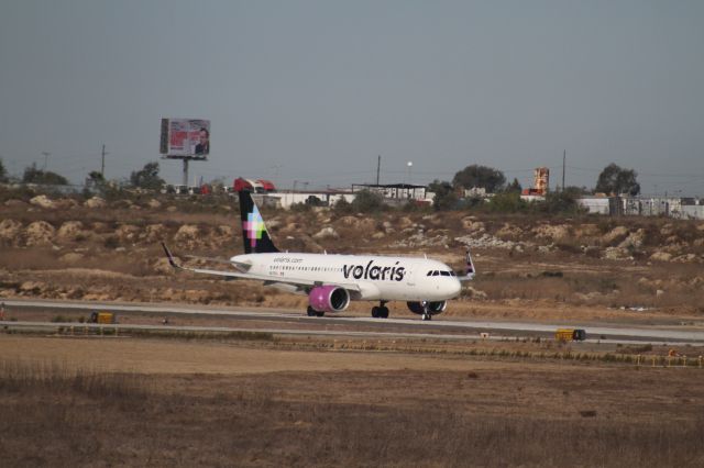 Airbus A320 (N539VL) - TAXING ALPHA TO HEAD 27 MMTJ