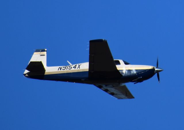 Mooney M-20 Turbo (N9145X) - This photo was taken on 1-2-20, at 1628. My notes say that this plane intentionally flew over my deer while I was feeding them by my house, well within the perimeter of my 100 acre ranch. 