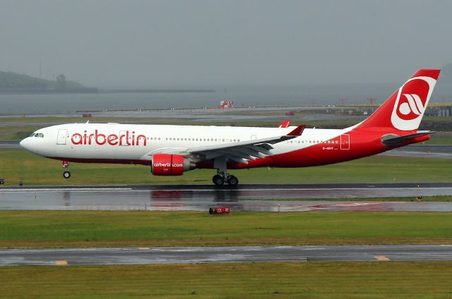 Airbus A330-200 (D-ABXF) - AB 7472 arriving from Dusseldorf