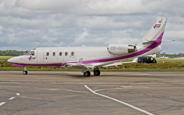 IAI Gulfstream G100 (OE-GBD) - tyrol air ambulance oe-gbd astra at shannon.