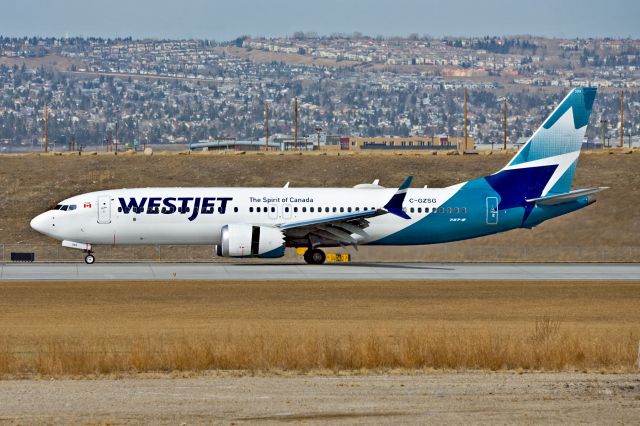Boeing 737 MAX 8 (C-GZSG)