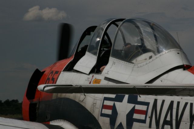 North American Trojan (N393W) - T-28B Trojan, Valle, AZ, 25 Aug 12